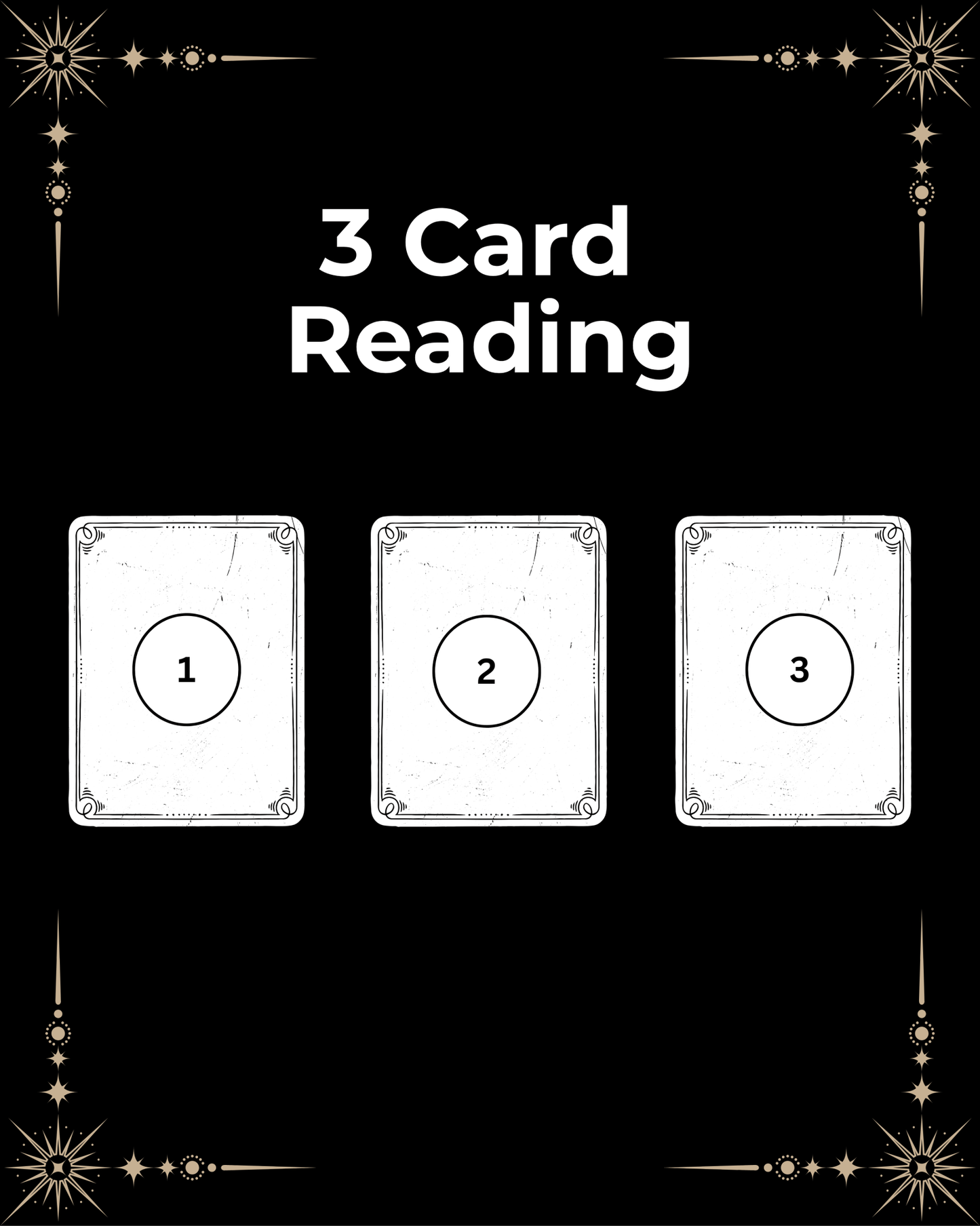 3 Card Reading - The Witch’s Hearth Ltd