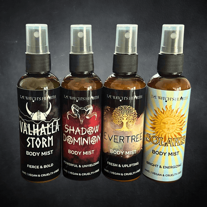 Body Mist Collection - The Witch’s Hearth Ltd