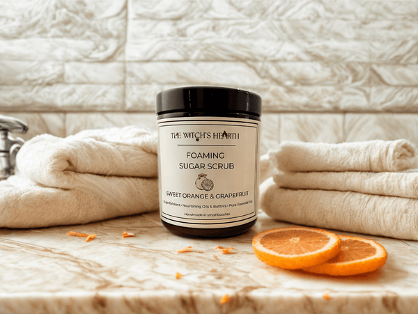 Foaming Sugar Scrub - The Witch’s Hearth Ltd