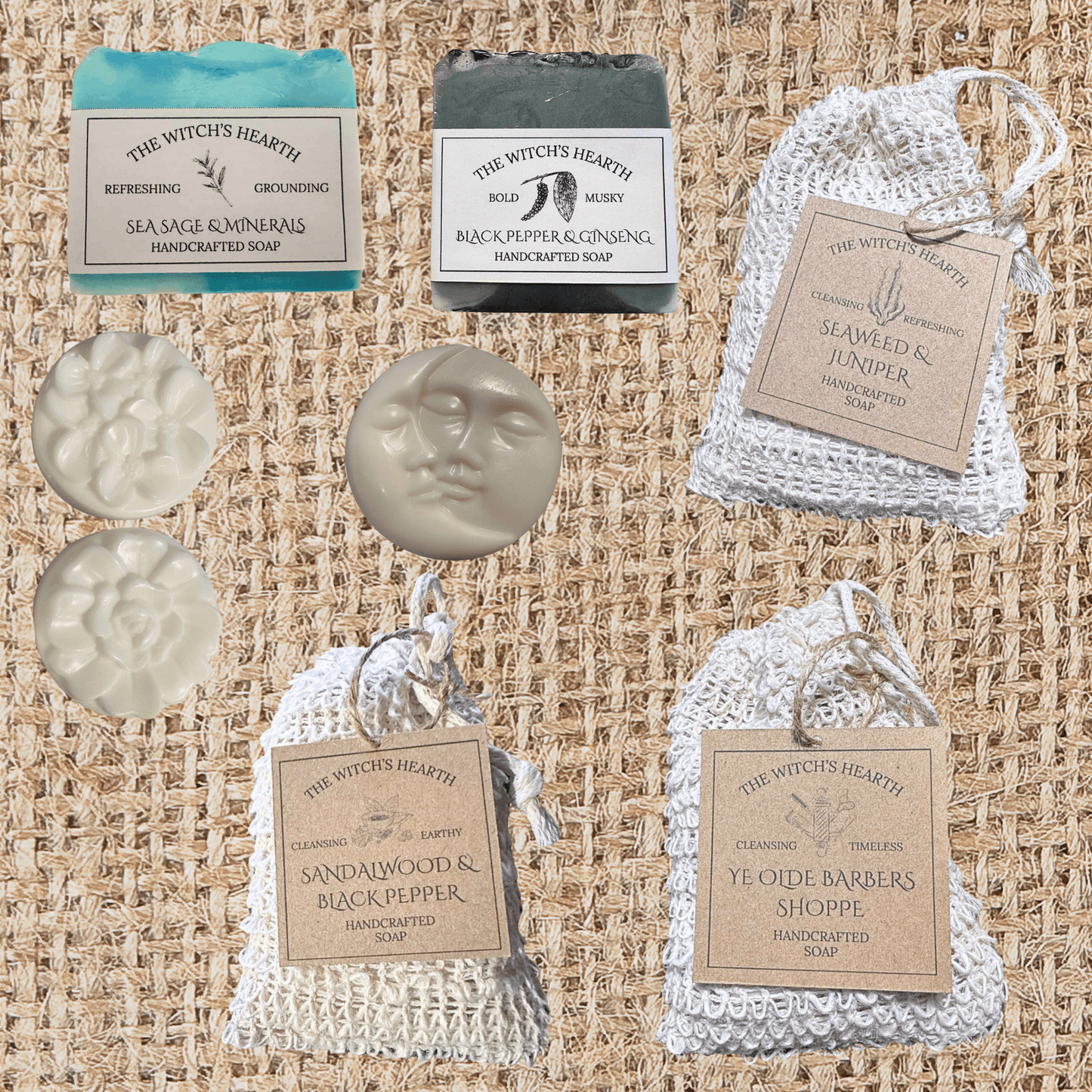 Handcrafted Soap Bars - The Witch’s Hearth Ltd